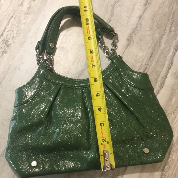 Ladies vintage green evening bag - Picture 3 of 5